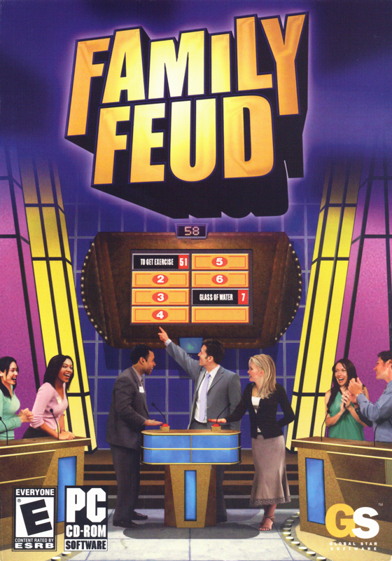 Family Feud box art for Playstation 2